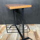 Vintage magazine holder with formica tablet