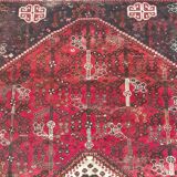 Handmade Persian QashQai rug 284x214cm