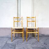 Sedie Superleggera di Gio Ponti per Cassina, Italia anni '70