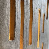 Artefact - lampe à poser en terre grès - by léa munsch