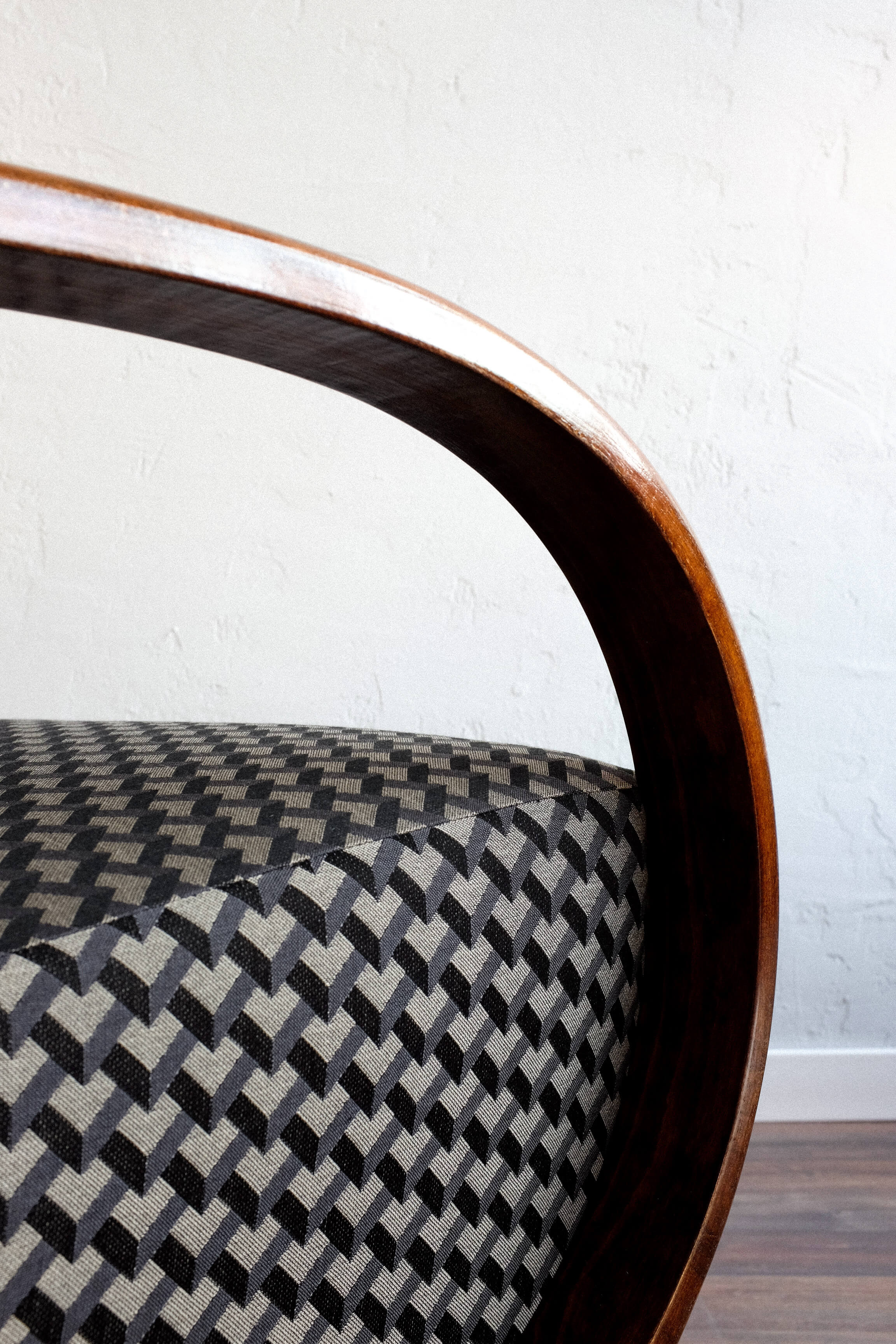 Vintage Czechoslovak Armchair by Jindřich Halabala, 1950s