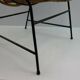 Mid century bamboo an iron pod chair, 1960s
