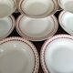 12 K&G Lunéville soup plates, Madrigal model