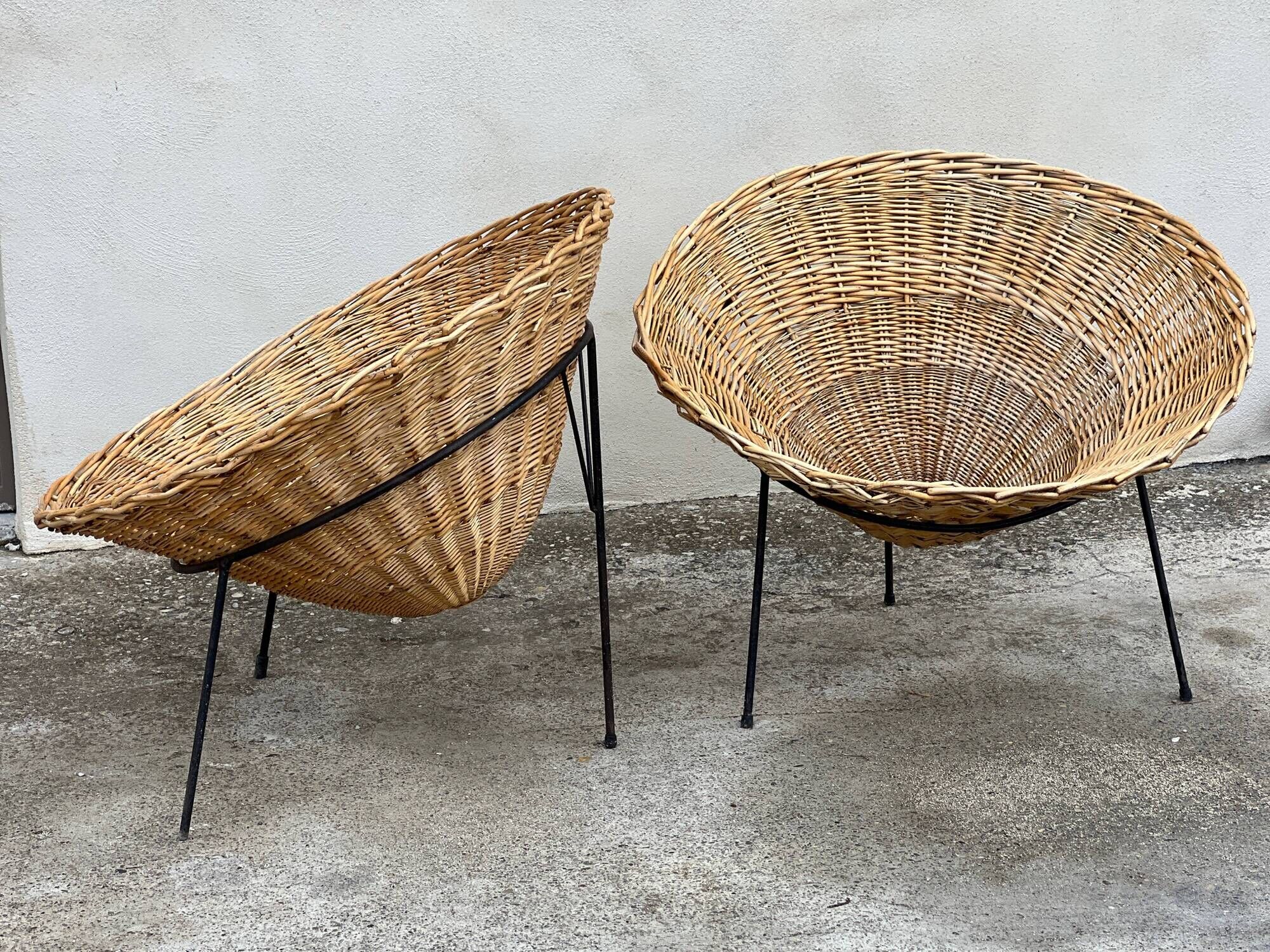 Paire de fauteuils édition originale C8 par Terence Coran pour 1954