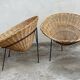 Paire de fauteuils édition originale C8 par Terence Coran pour 1954