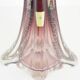 Vintage French crystal glass table lamp in the style of Val Saint Lambert