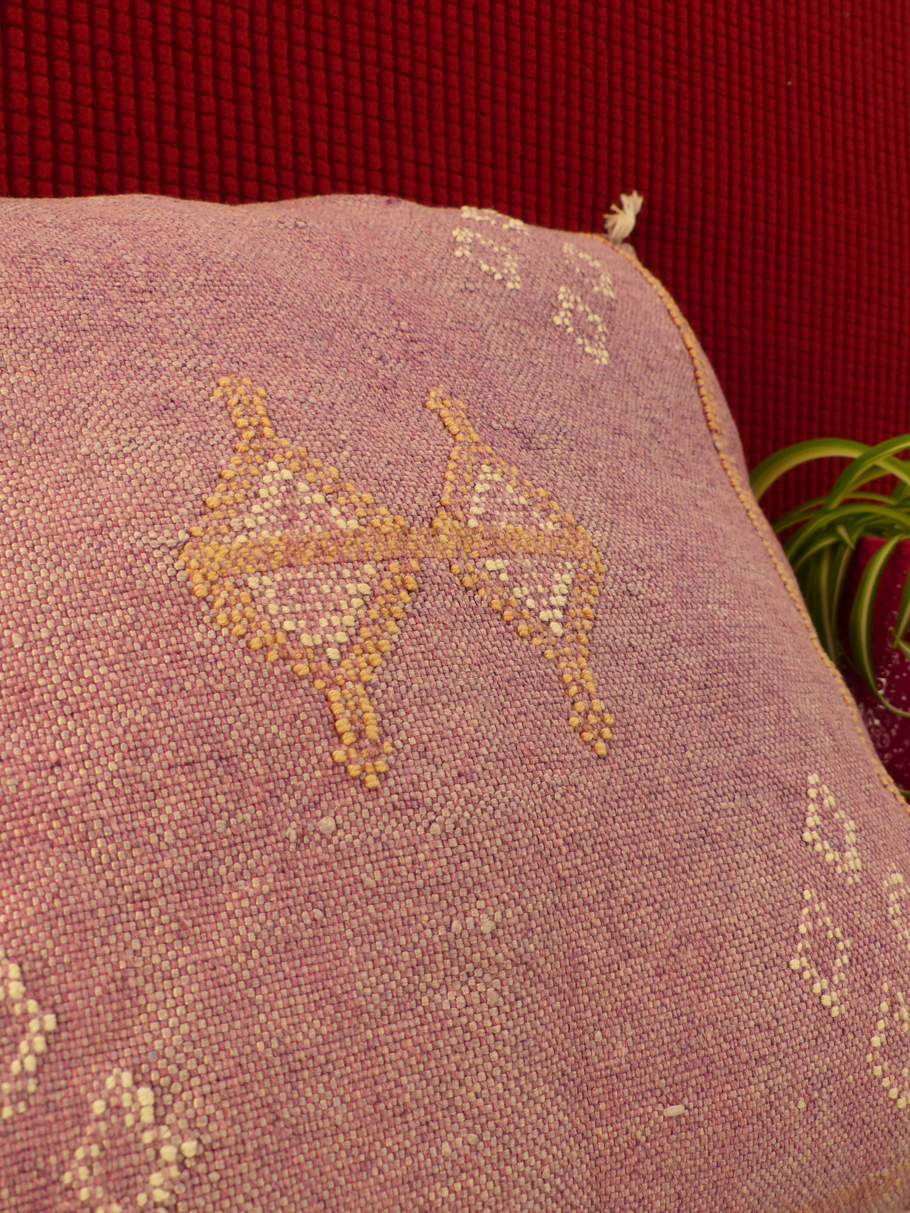 Cactus Silk Purple Sabra Cushion