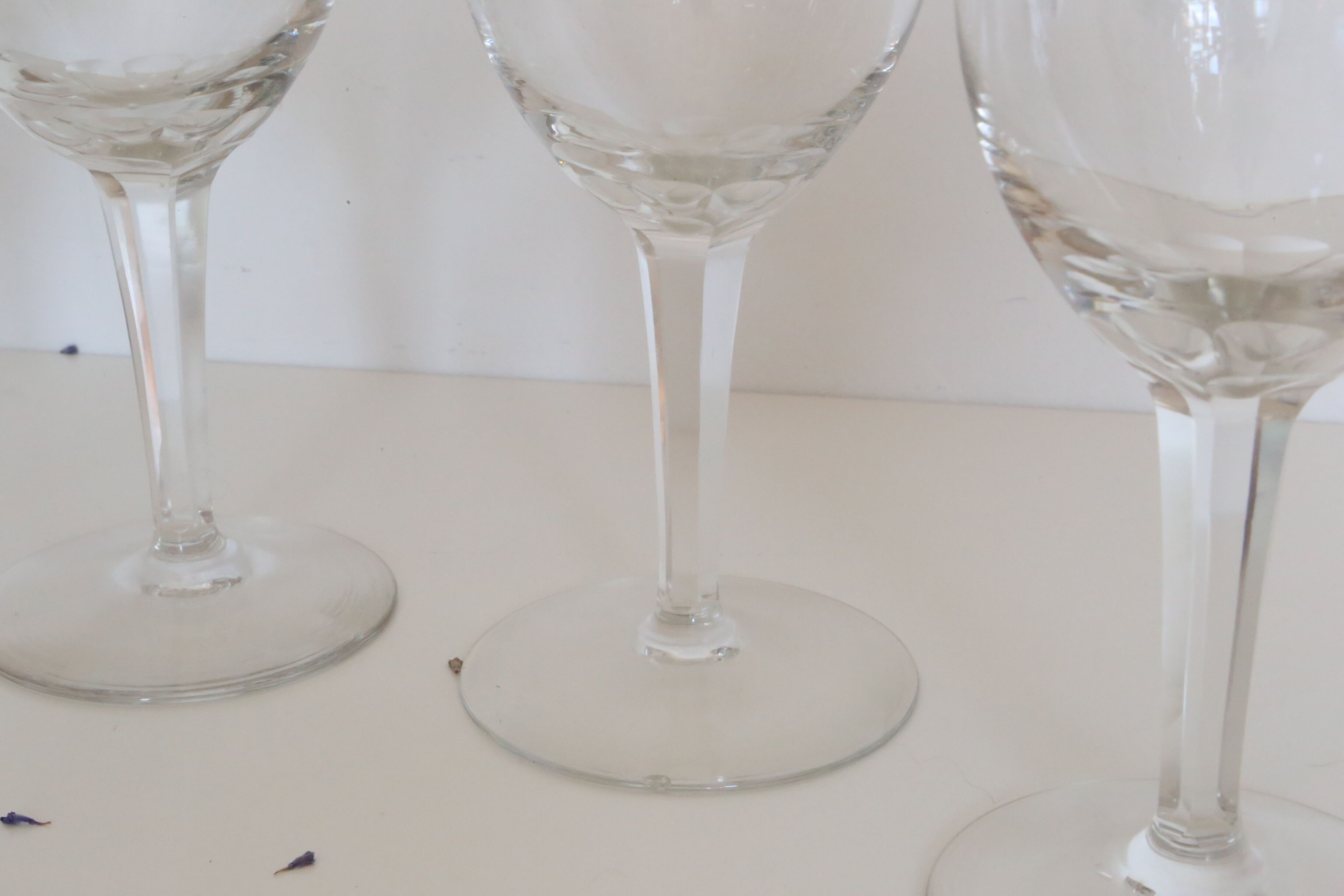 Wine glasses from the 1940