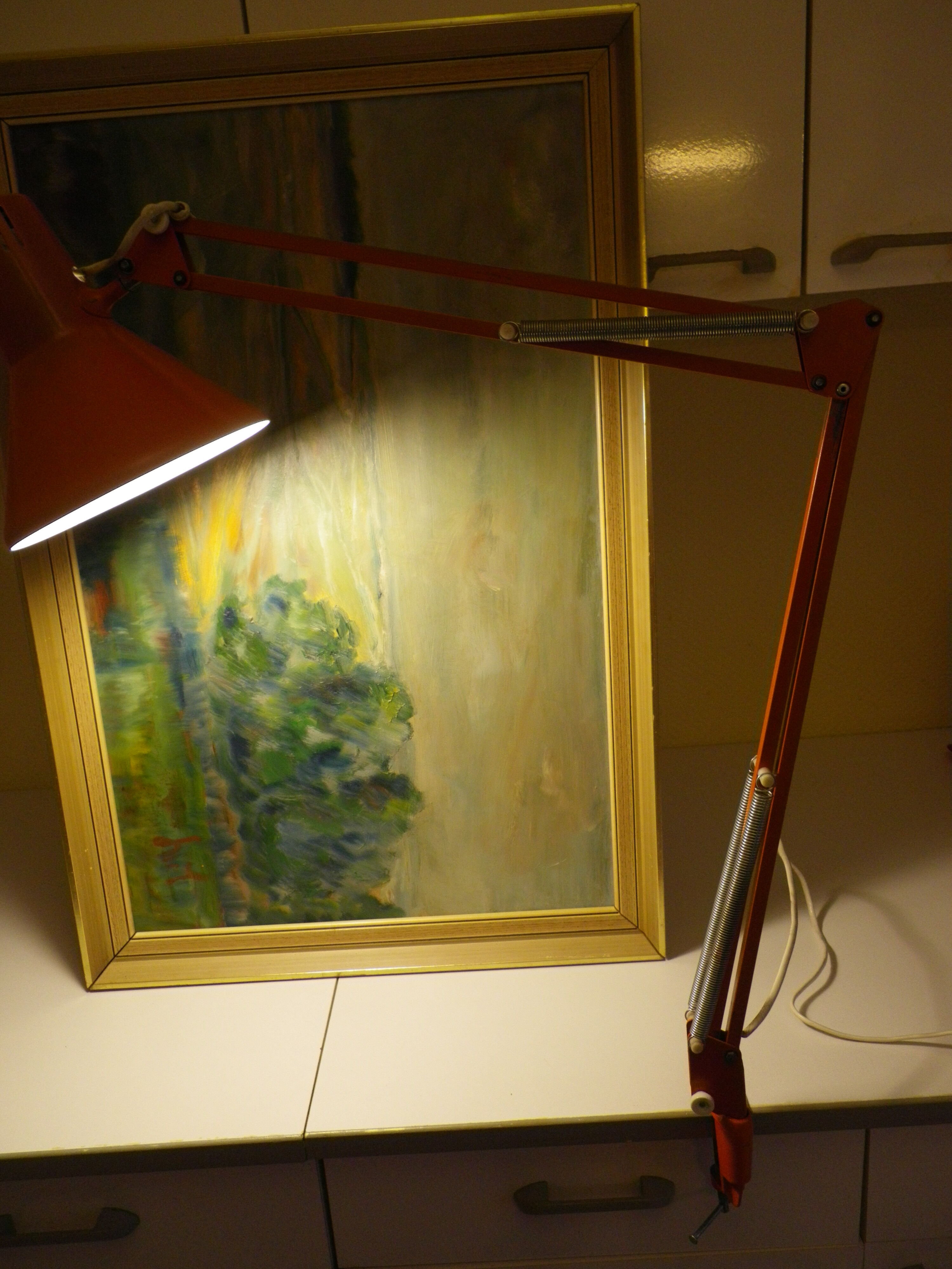 Architect lamp industrial style 1970s