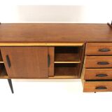 Scandinavian teak secretary, Sweden, 1950