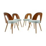 Antonin Suman set of four dining chairs, Czechoslovakia, 1960s