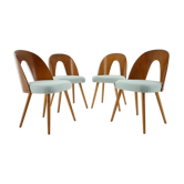 Lot de 4 chaises d'Antonin Suman des années 1960, Tchécoslovaquie