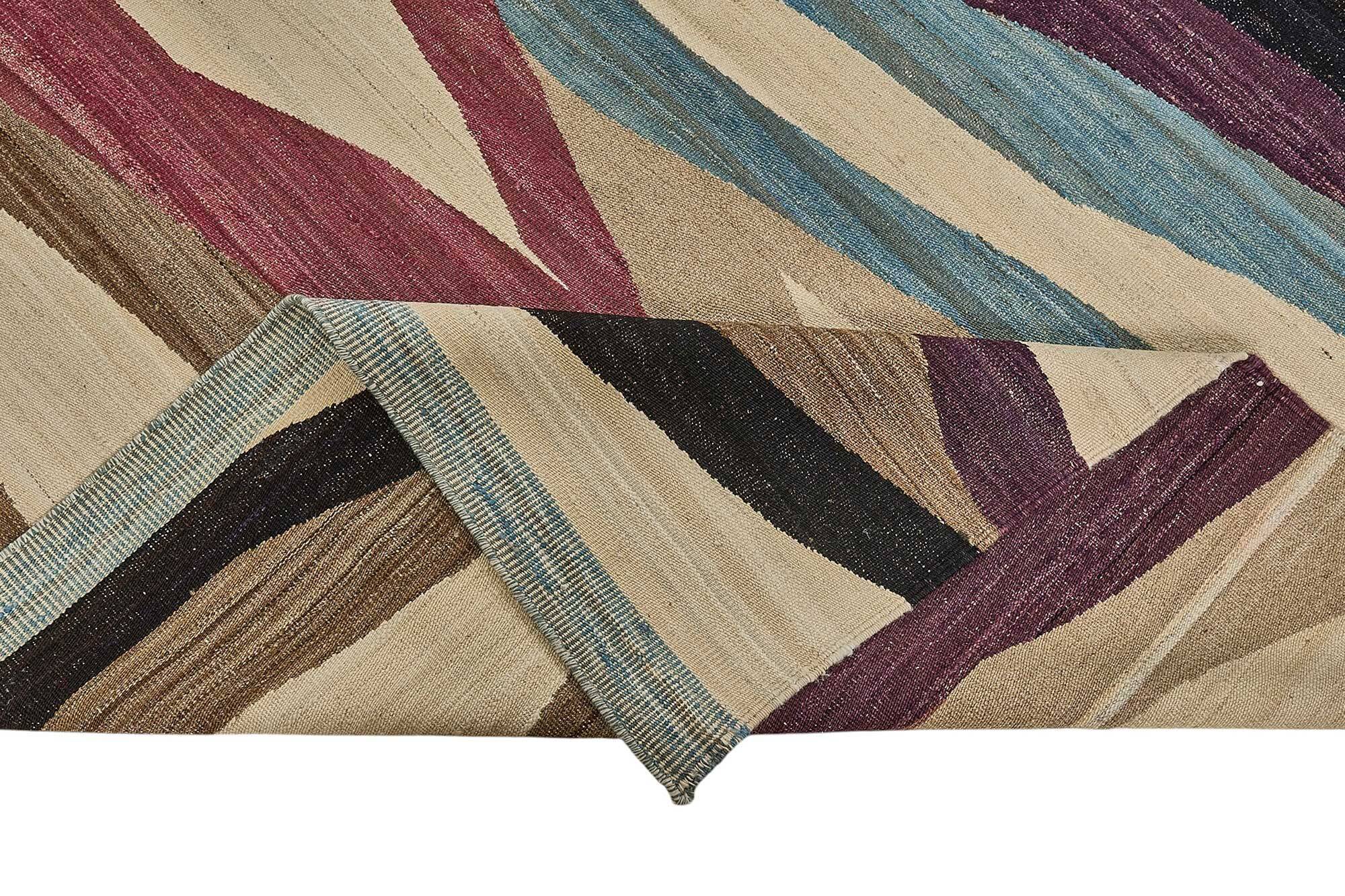 Contemporary Tribal Decorative Kilim 304 cm x 440 cm