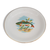 Plate fish service Sarreguemines