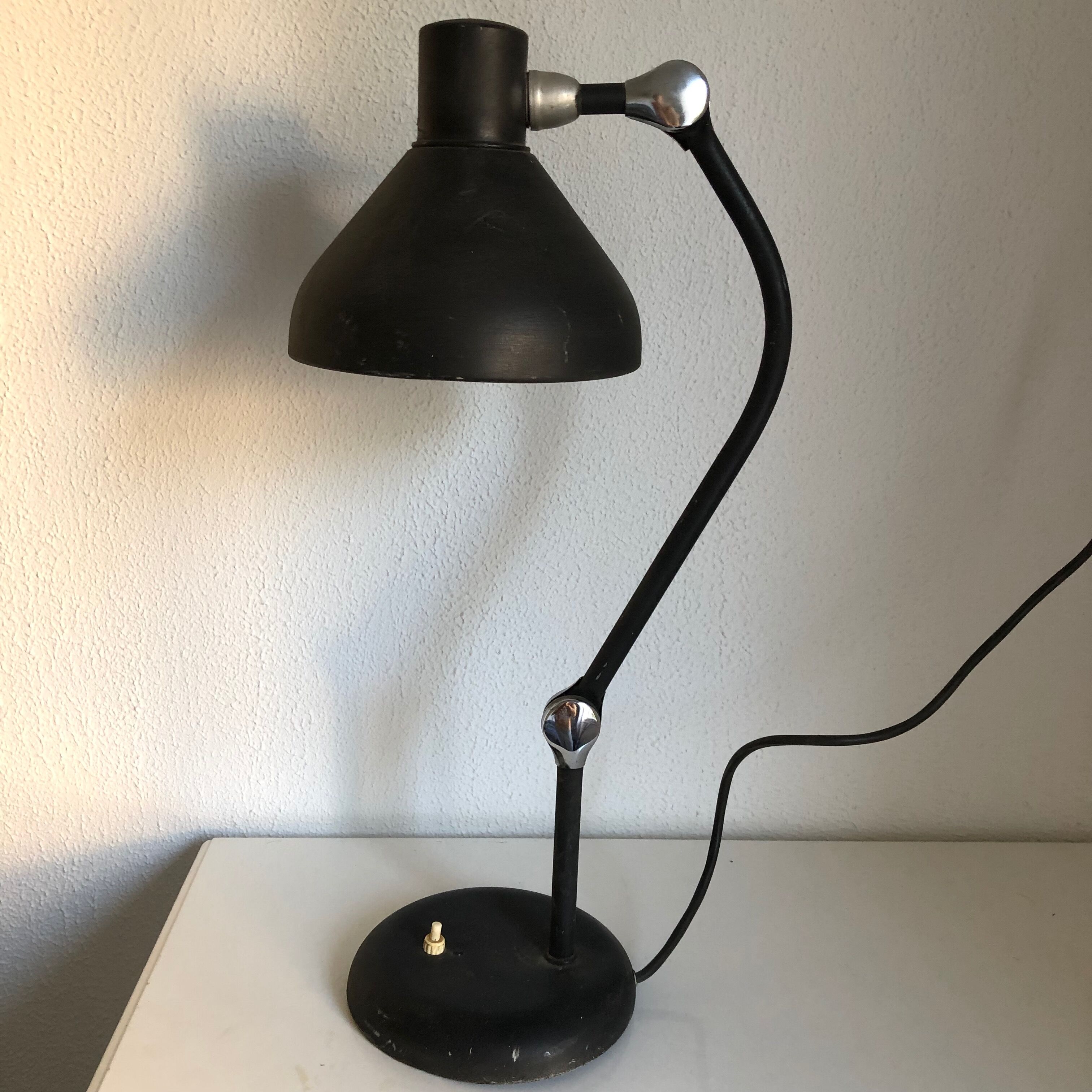 Lamp Jumo GS1 black 1950