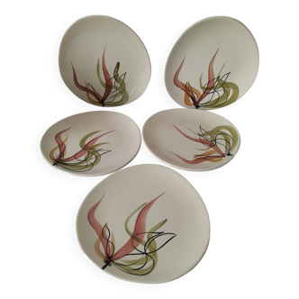 Niderviller flame model plate set