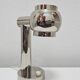 Space Age table lamp in chrome with a swivelling shade, Italy 1970s.