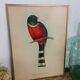 Table Illustration of a bird - The Trogon