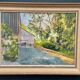 Original Swedish Oil on Canvas – "Cascade" – Signed – Vintage and Framed – 53 × 68.5 cm (20.9" × 27")
