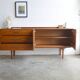Vintage metal handles enfilade 183cm
