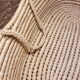 Palm bassinet for baby or vintage baby
