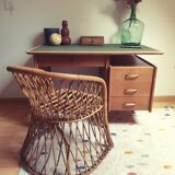 Vintage Scandinavian style office