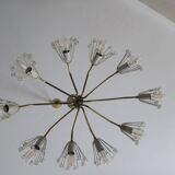 Emil Stejnar for Rupert Nikoll elliptical chandelier, Austria 1950s