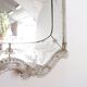 Italian Venetian Murano Floral Wall Mirror