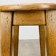 Tabouret de bar chêne bois massif