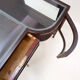 Console avec vitrines courbes - Style Art Déco