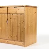 Furniture arc: chest of drawers with two drawers and two pine doors