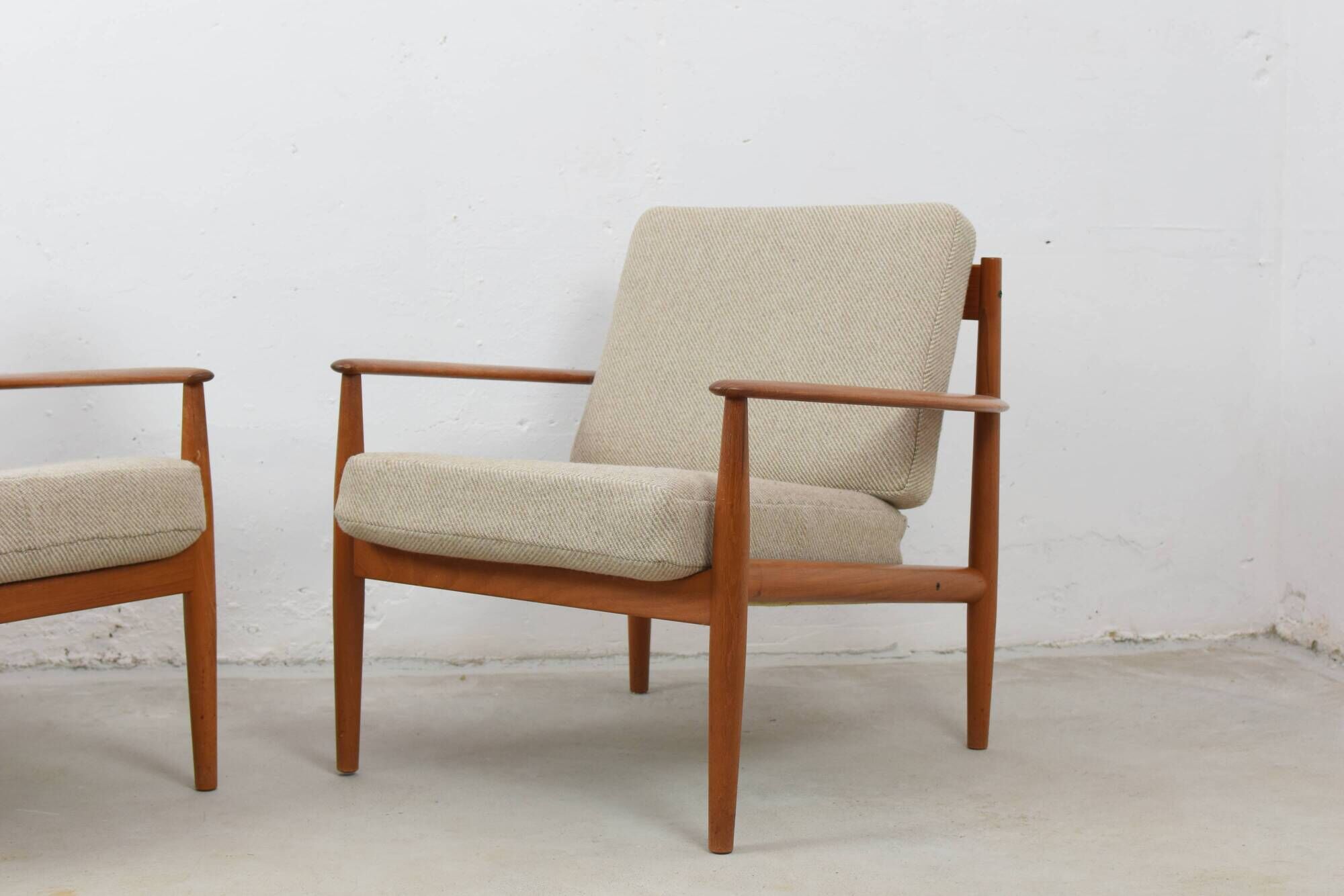Model 118 armchairs by Grete Jalk for France & Søn, Denmark 1960’s.