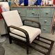 Multi-position relaxation armchair from the 1930s/40s in teak.