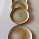 5 Montgolfier stoneware dessert plates