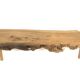 Scandinavian elm coffee table, Sweden, 1970