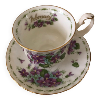 Tasse en porcelaine anglaise Royal Albert