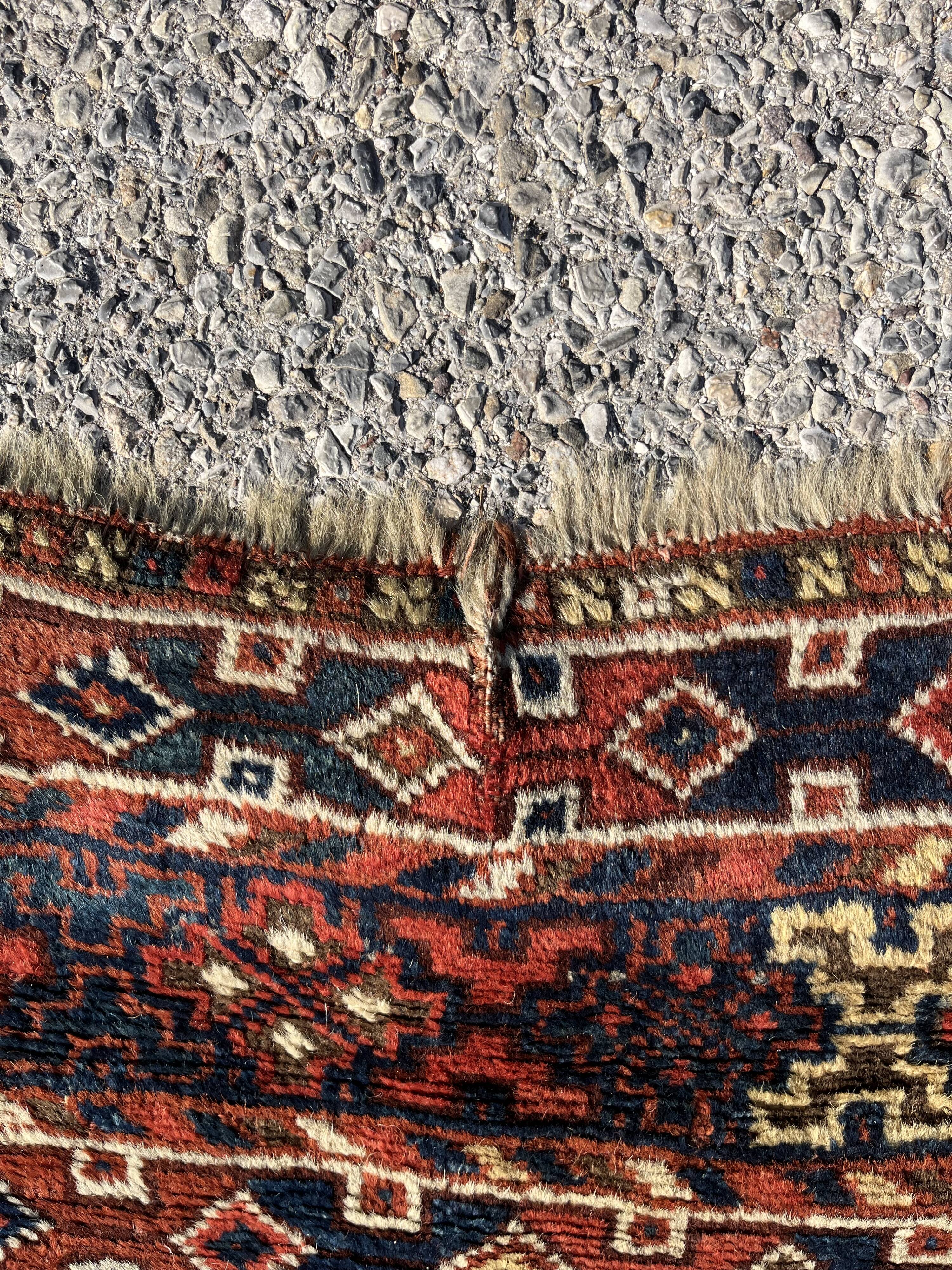 Oriental carpet SHIRAZ Iran Persian 163x209cm