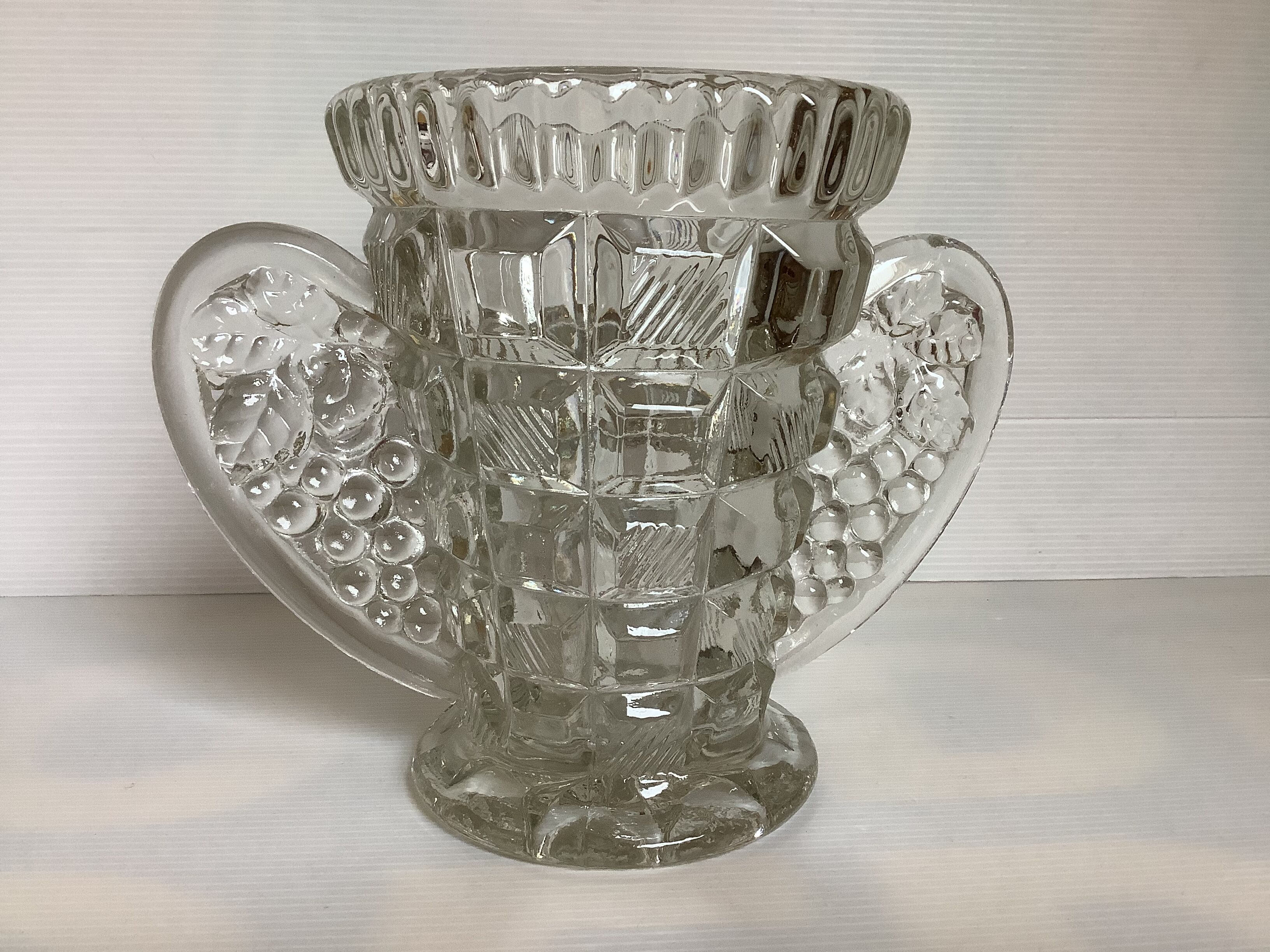 Art Deco Butterfly Vase with Ears