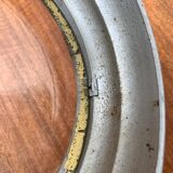 Art Deco table lamp in chrome and glass