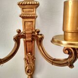 Bronze wall sconce Napoleon III style