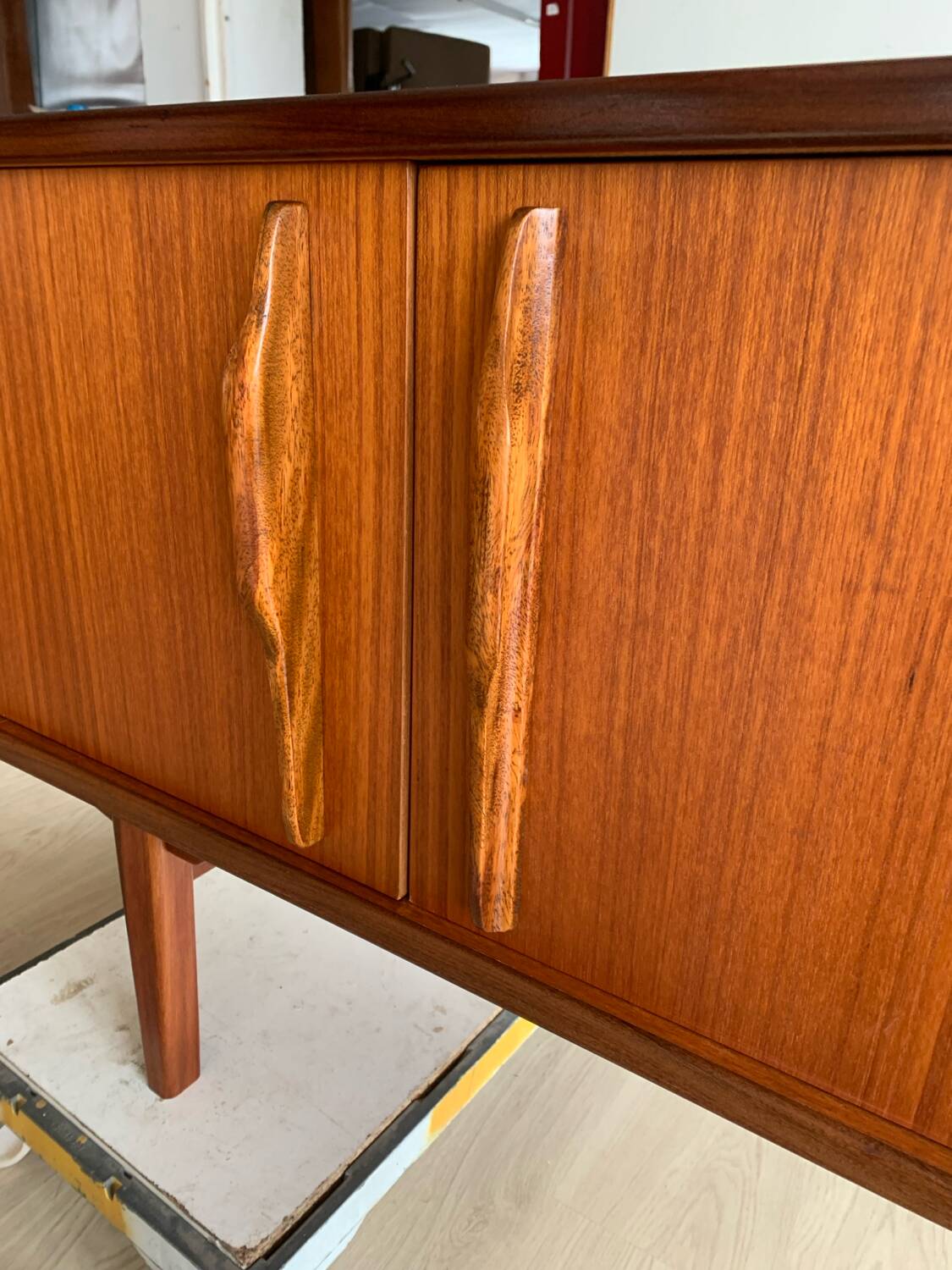 Enfilade scandinave vintage en teck