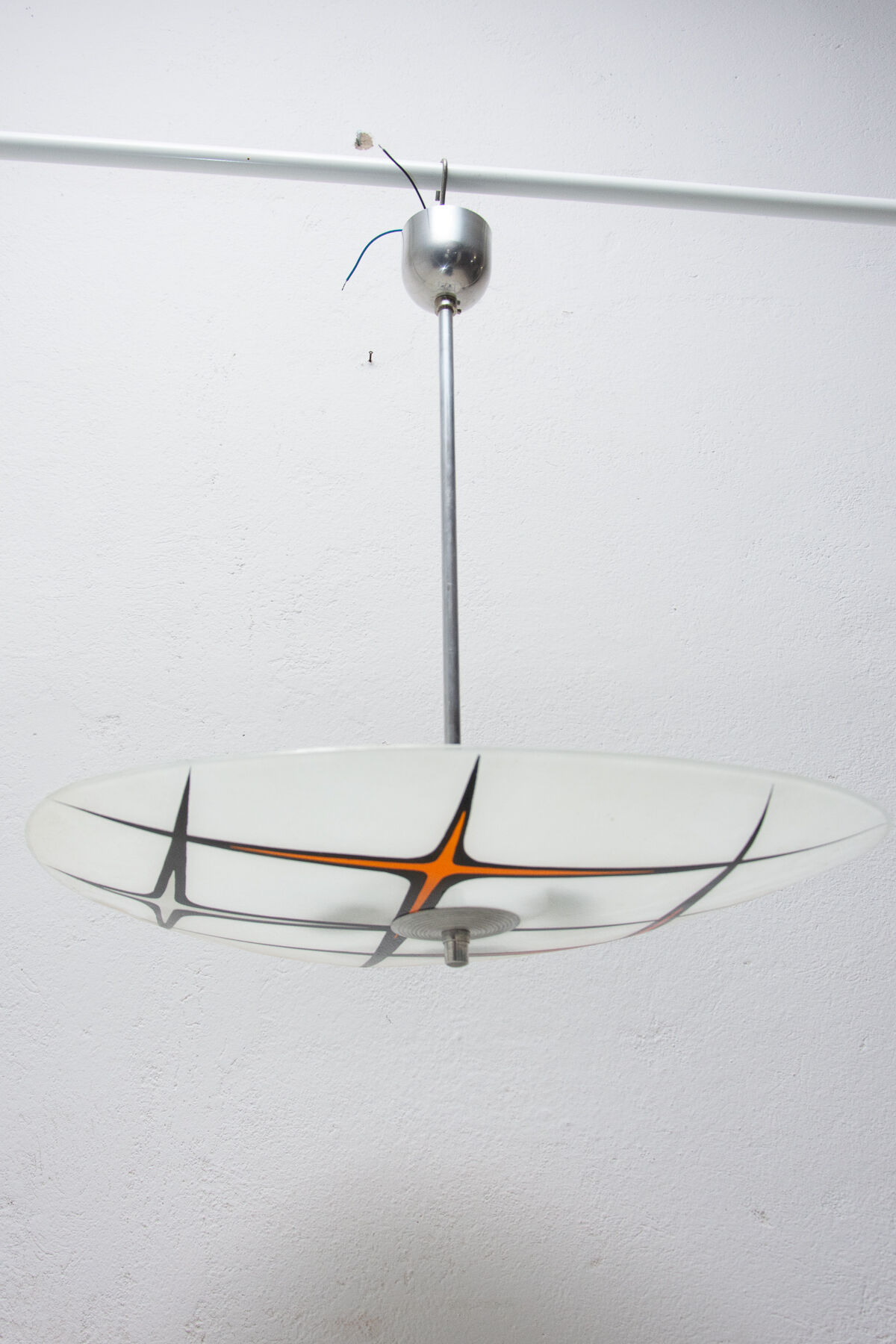 Mid century space age pendant, 1960´s, Czechoslovakia