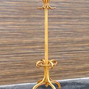 Bistro coat rack with 8 hooks, in the style of Thonet Fischel from 1920.