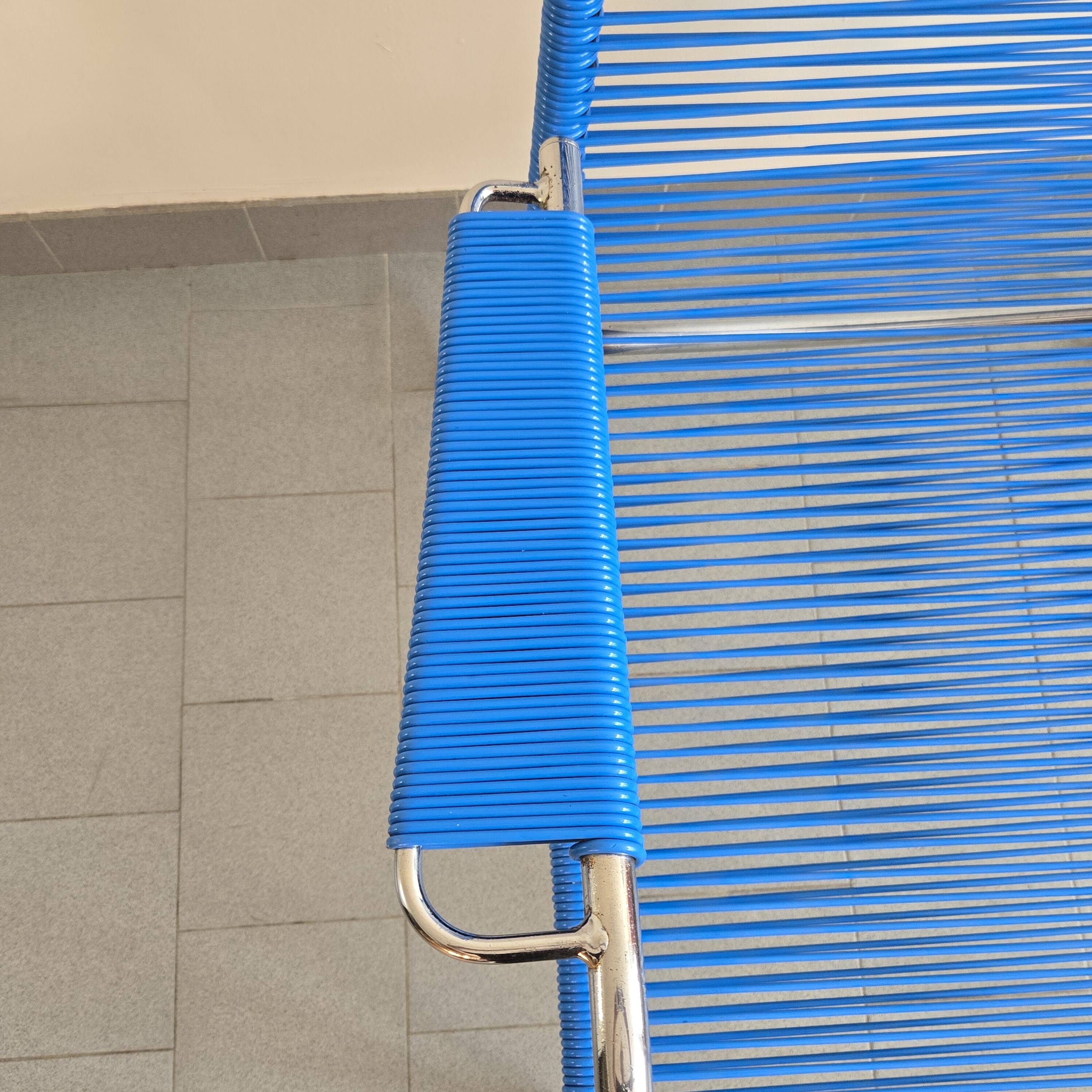 Vintage 1960s Scoubidou armchair