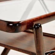 Alder Wood Trolley by Cesare Lacca for Cassina, 1950s