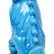 Large Foo Dog Temple Lion Blue Glazed Ceramic 32cm