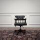 Chaise de bureau Chesterfield, chaise de capitaine, verte