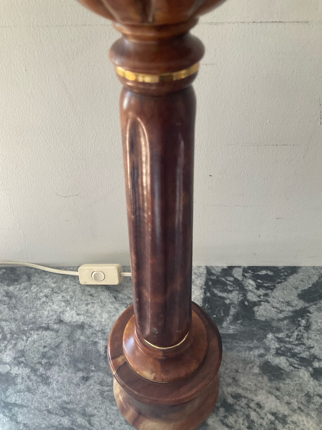 Herna marble lamp base from the 1970s