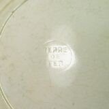 Plate iron earth decor blue birds