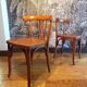 Paire de chaises de bistrot